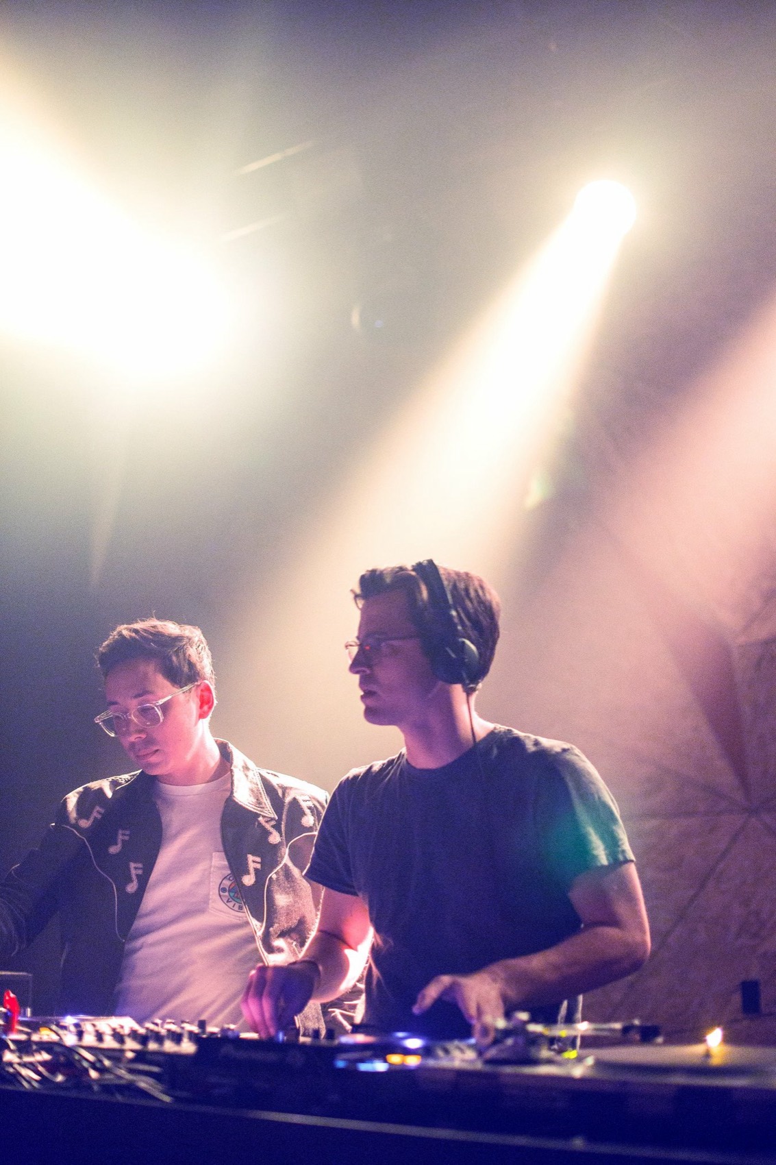 Misawa performing in the Elsewhere Main Room during a support set for Viceroy.